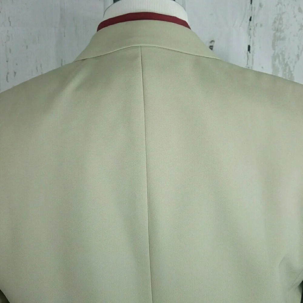 Giorgio Cerruti 40L Beige Suit blazer Sports Coat